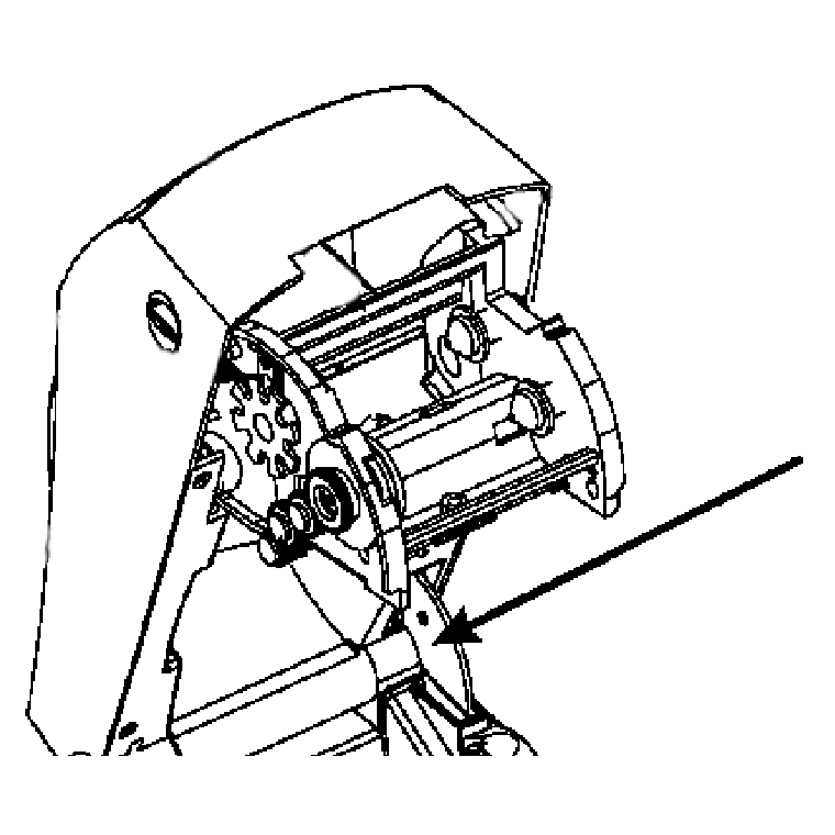 Kit Drive System Hardware for TTP2000 printers with serial numbers