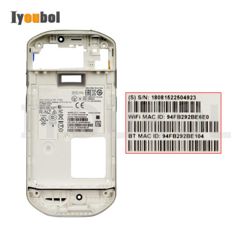 Middle Cover with Side Button Replacement for Zebra TC51 TC510K TC52 TC56 TC57
