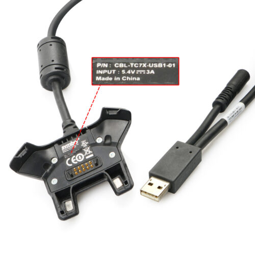 USB Charging Cable ( CBL-TC7X-SERL1-01) for ZEBRA  Symbol TC70 TC70X TC72 TC75 TC75X TC77