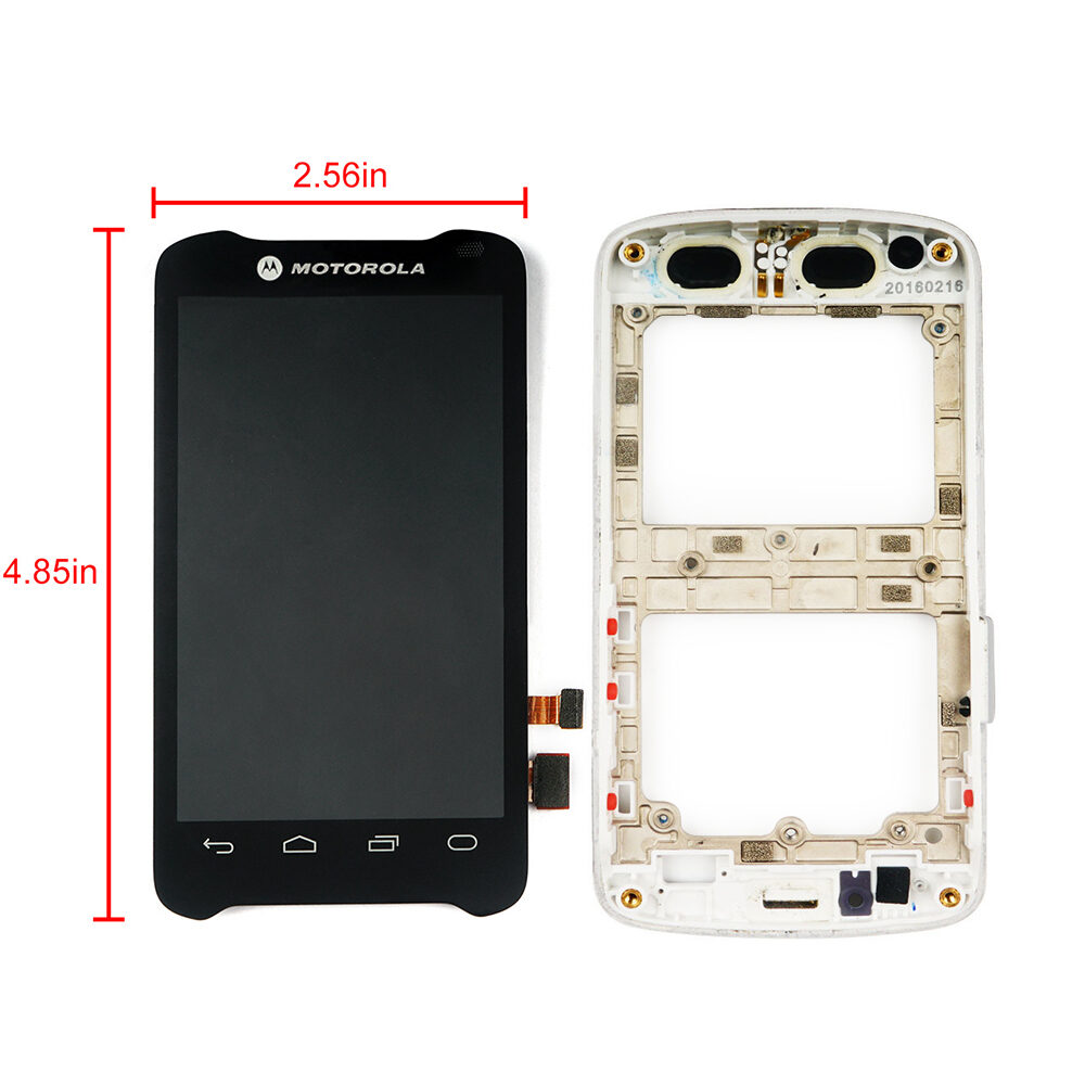LCD Module with Touch Screen Digitizer and Front Housing frame  for Zebra Motorola Symbol TC55 TC55AH TC55BH TC55CH - Image 3