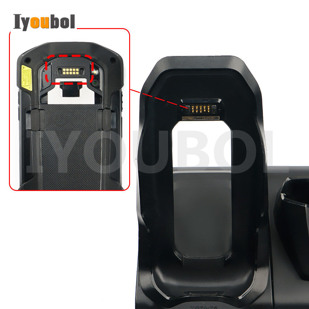 N0-OEM Symbol TC70 TC70X TC72 TC77 2-Slot Charging Cradle Dock with USB Connector(CRD-TC7X-SE2) - Image 4