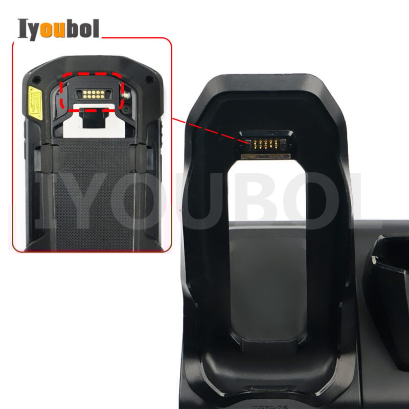 N0-OEM Symbol TC70 TC70X TC72 TC77 2-Slot Charging Cradle Dock with USB Connector(CRD-TC7X-SE2) - Image 4