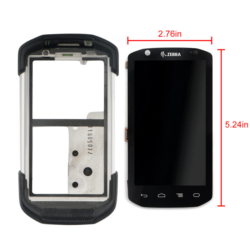 LCD with Touch with Front Cover ( Android Version ) for Symbol TC70 TC70X TC75 TC75X - Image 4
