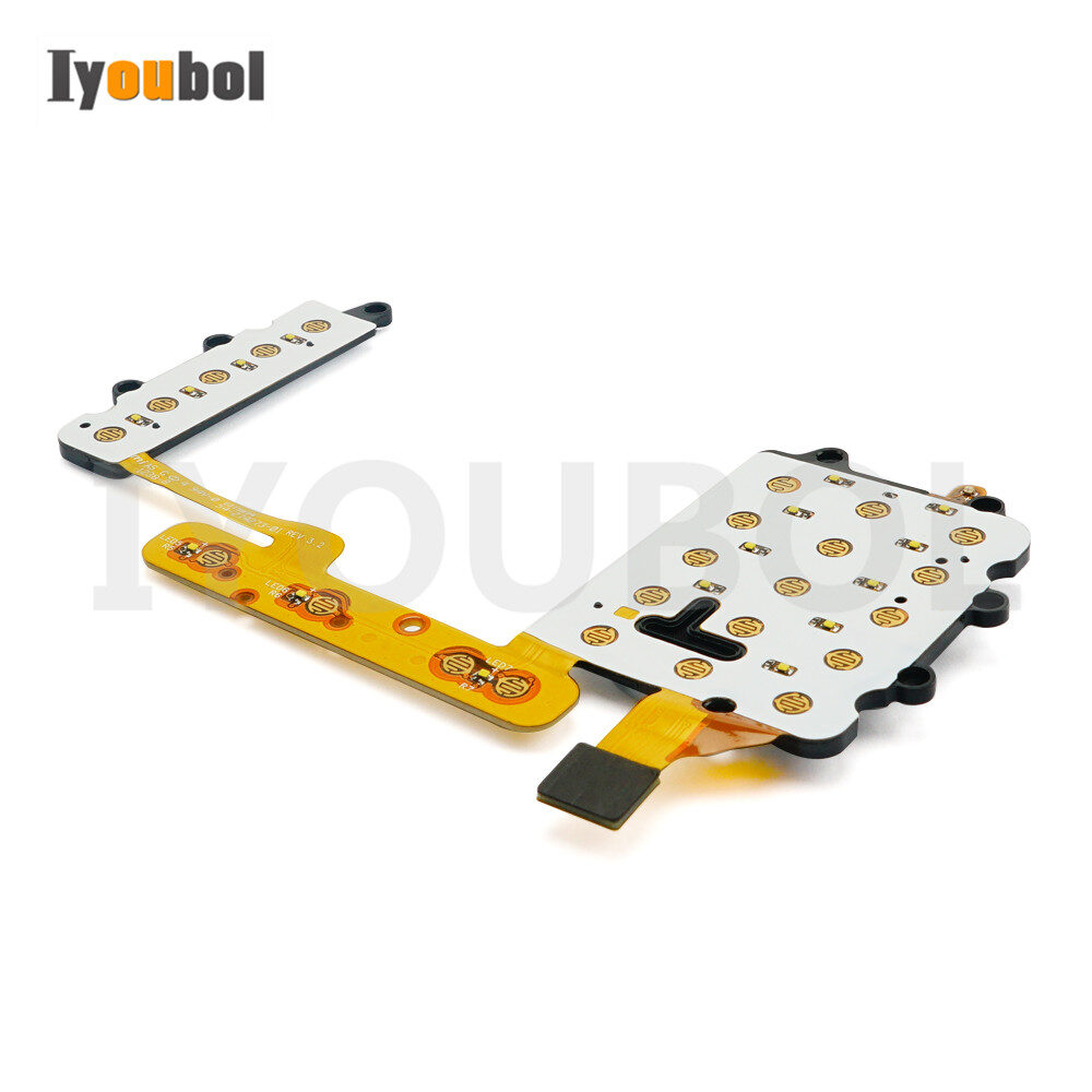 Keypad PCB with Flex Cable Replacement for Motorola Symbol WT4000, WT4070, WT4090, WT41N0 - Image 3
