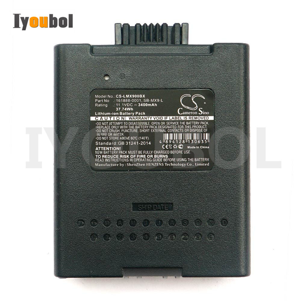 Battery for Honeywell LXE MX9(3400mAh)