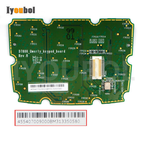Keypad PCB (QWERTY) Replacement for Honeywell Dolphin 7800