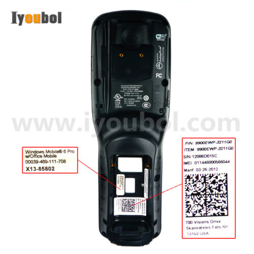Dolphin 9900 Back Cover