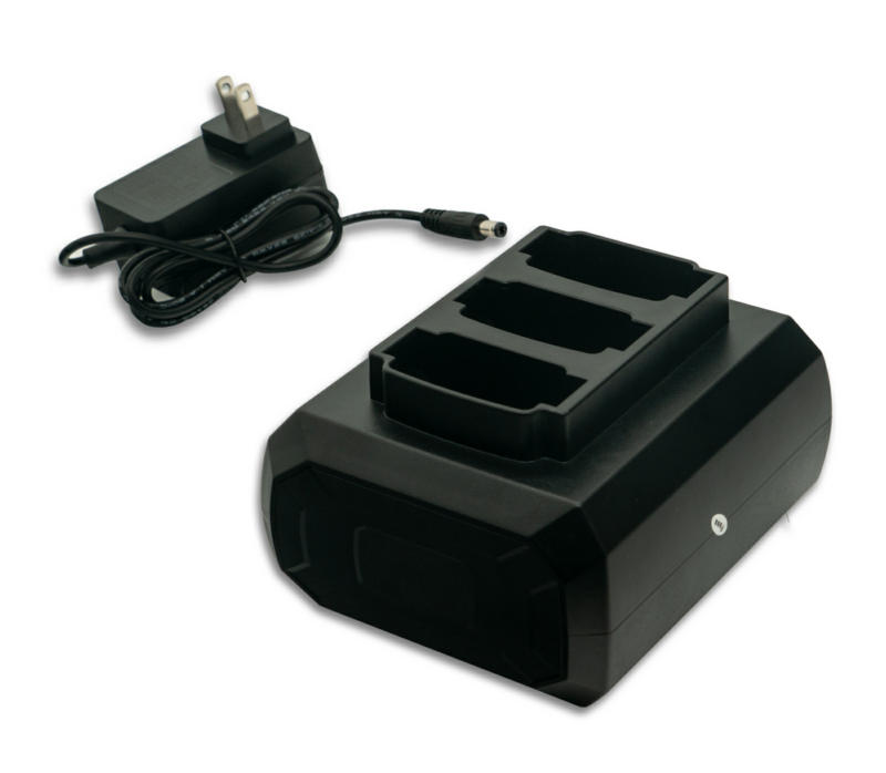 3-Slot Battery Charger Cradle with power supply for Zebra MC9300 MC930B-G