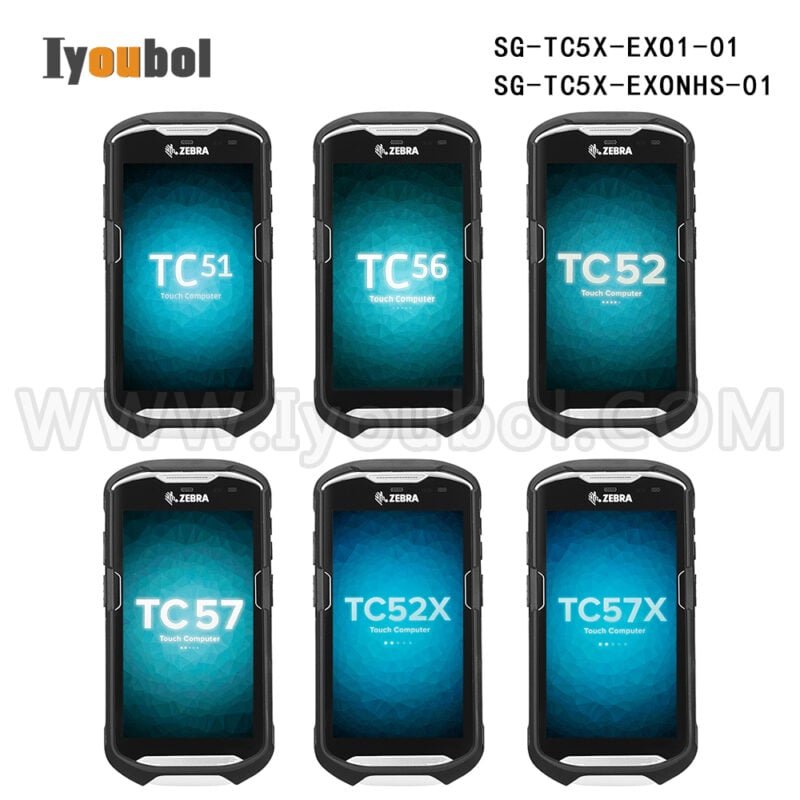 Protective Cover Rugged Boot with Hand Strap for Zebra TC51 TC52 TC56 TC57 TC52x TC57x (SG-TC5X-EXO1-01 )  ( SG-TC5X-EXONHS-01) - Image 3