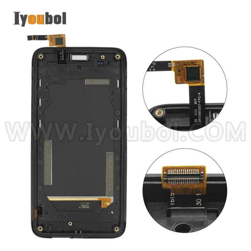 LCD Module with Touch Screen with front cover for Honeywell Scanpal EDA51 - Image 3