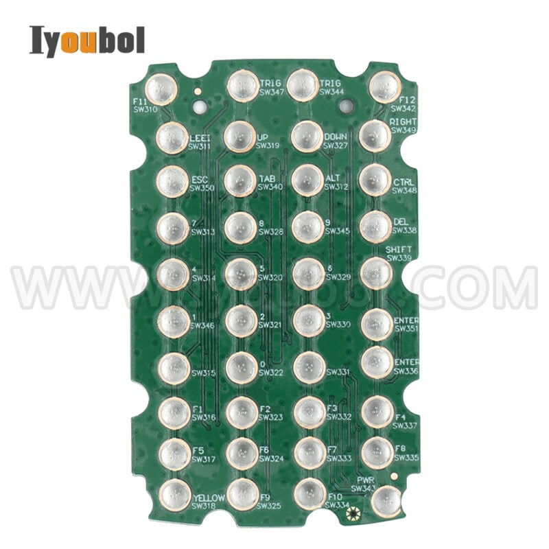 38-Key Keypad PCB for ZEBRA MC330K-G MC330M-G MC330K-R MC330M-R MC330K-S MC330M-S - Image 3