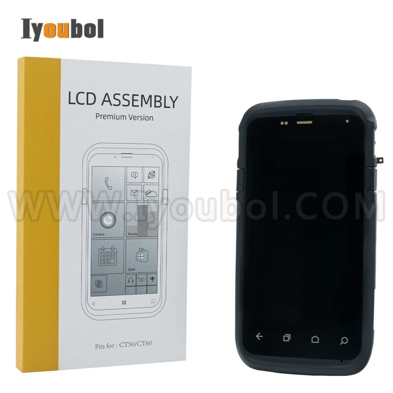 LCD with Touch Digitizer with Front Cover for Honeywell Dolphin CT60 (work on all version of the CT60 CPU) - Image 3
