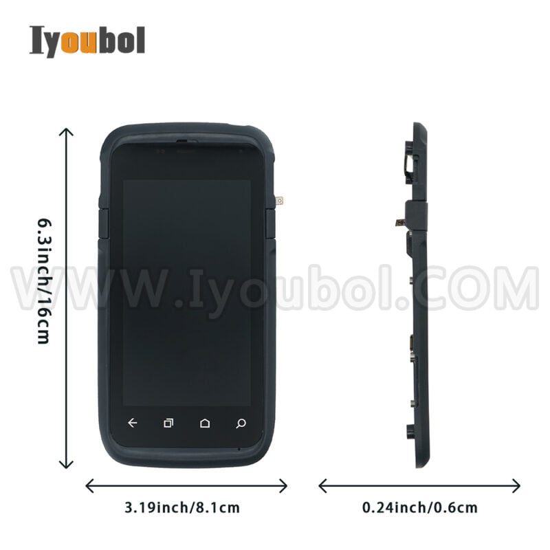 LCD with Touch Digitizer with Front Cover for Honeywell Dolphin CT60 (work on all version of the CT60 CPU) - Image 4