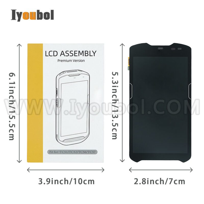 Original LCD Module with Touch Screen Replacement for Zebra TC51 TC510K TC56 - Image 6