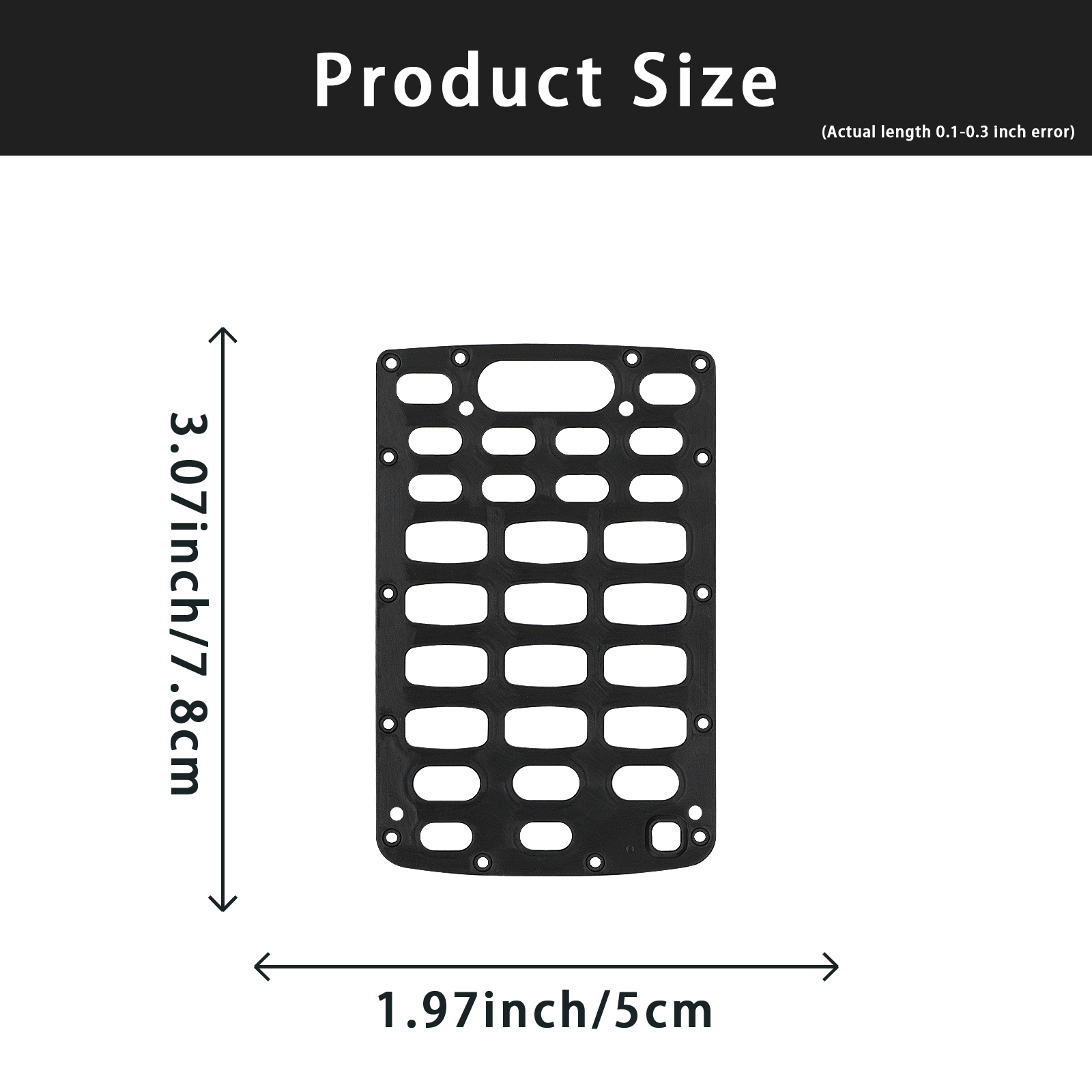 3PCS 29-Key Keypad Bezel Replacement for ZEBRA MC330K-G MC330K-R MC330K-S - Image 4