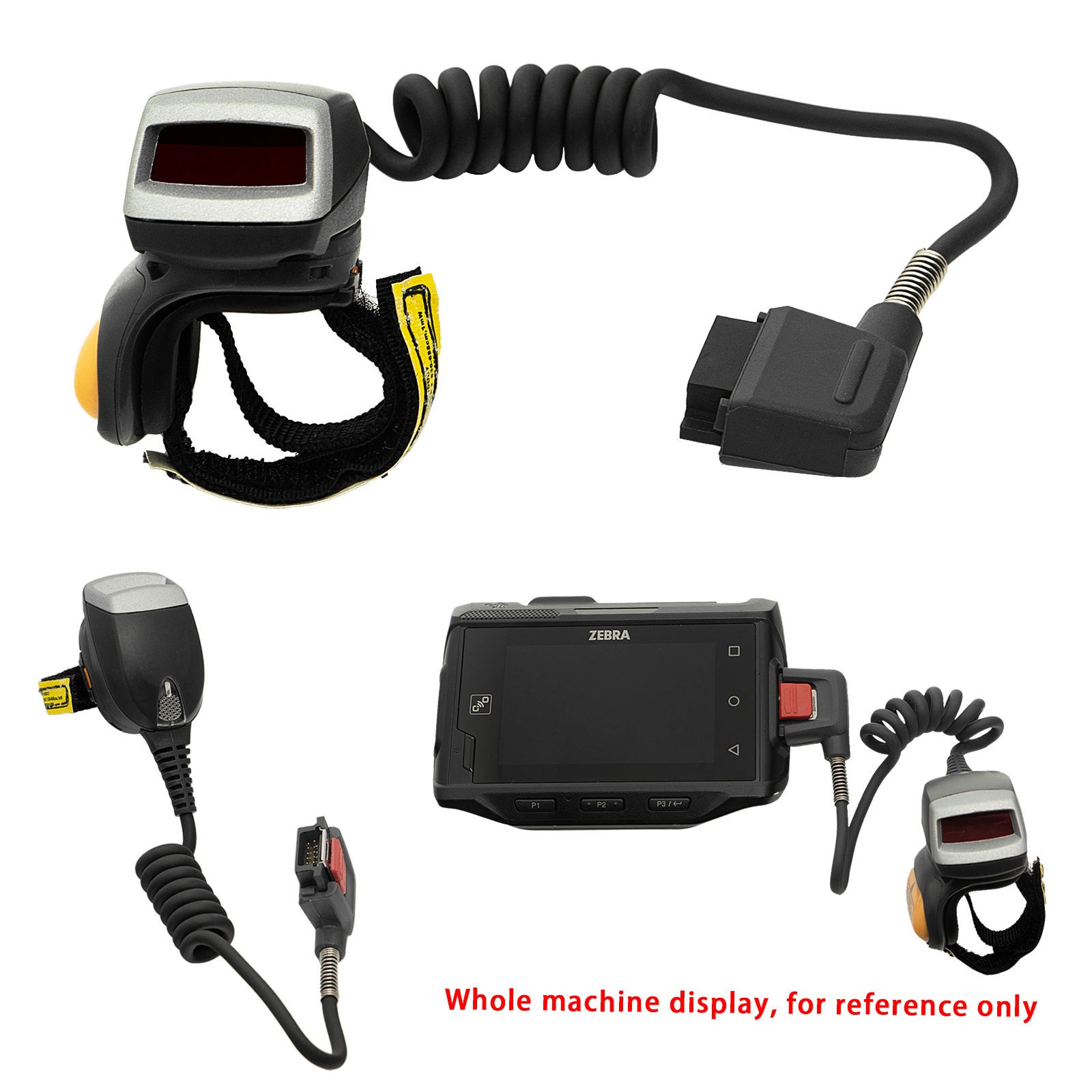 RS4000 Finger Scanner RS4000-HP CSWR 1D CORDED RING SCANNER Zebra Symbol - Image 6