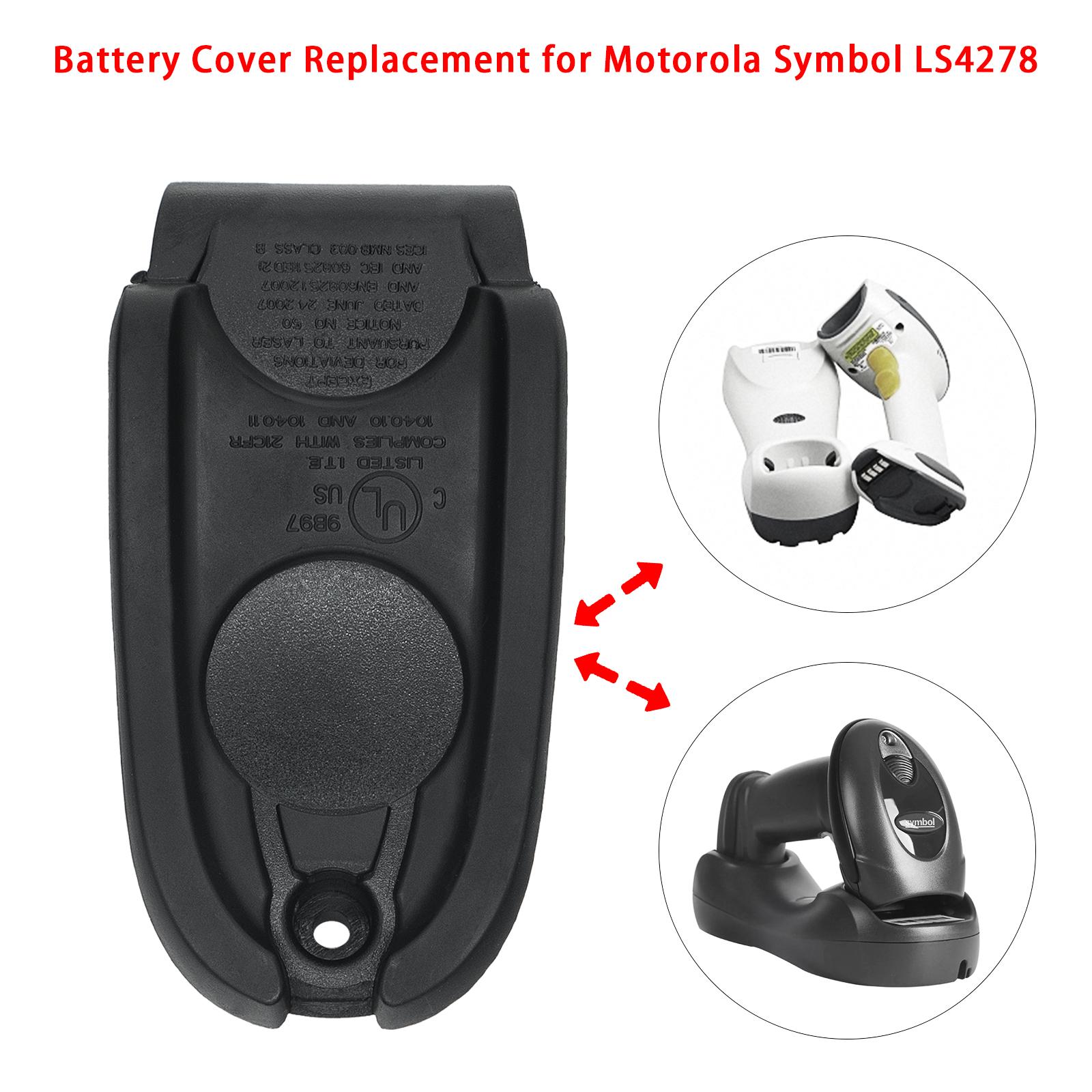 Battery Cover Replacement for Motorola Symbol LS4278/LI4278/DS6878 - Image 3