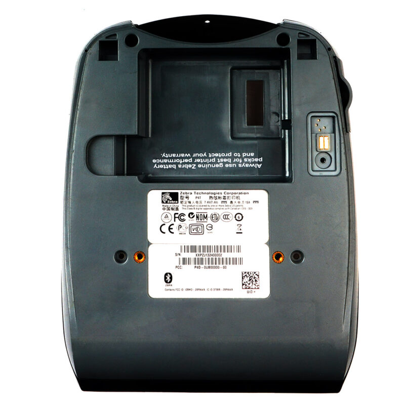 Back Cover Replacement for Zebra P4T
