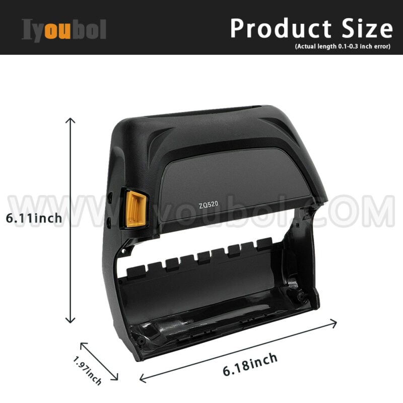 Front Cover Replacement for Zebra ZQ520 - Image 8