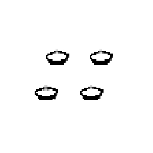 Rubber Foot Kit (set of 24) 105910-007