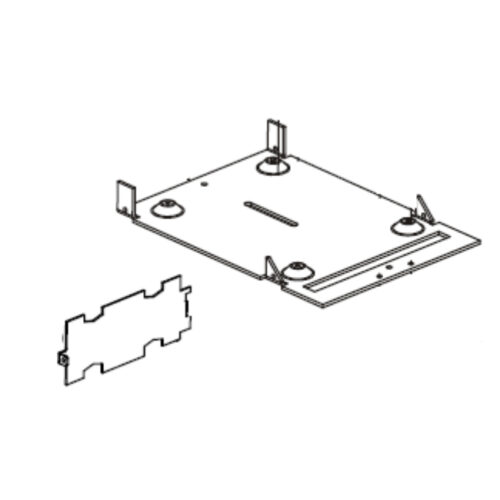Kit Bottom Plate and Divider Plate TTP2000 P1014142