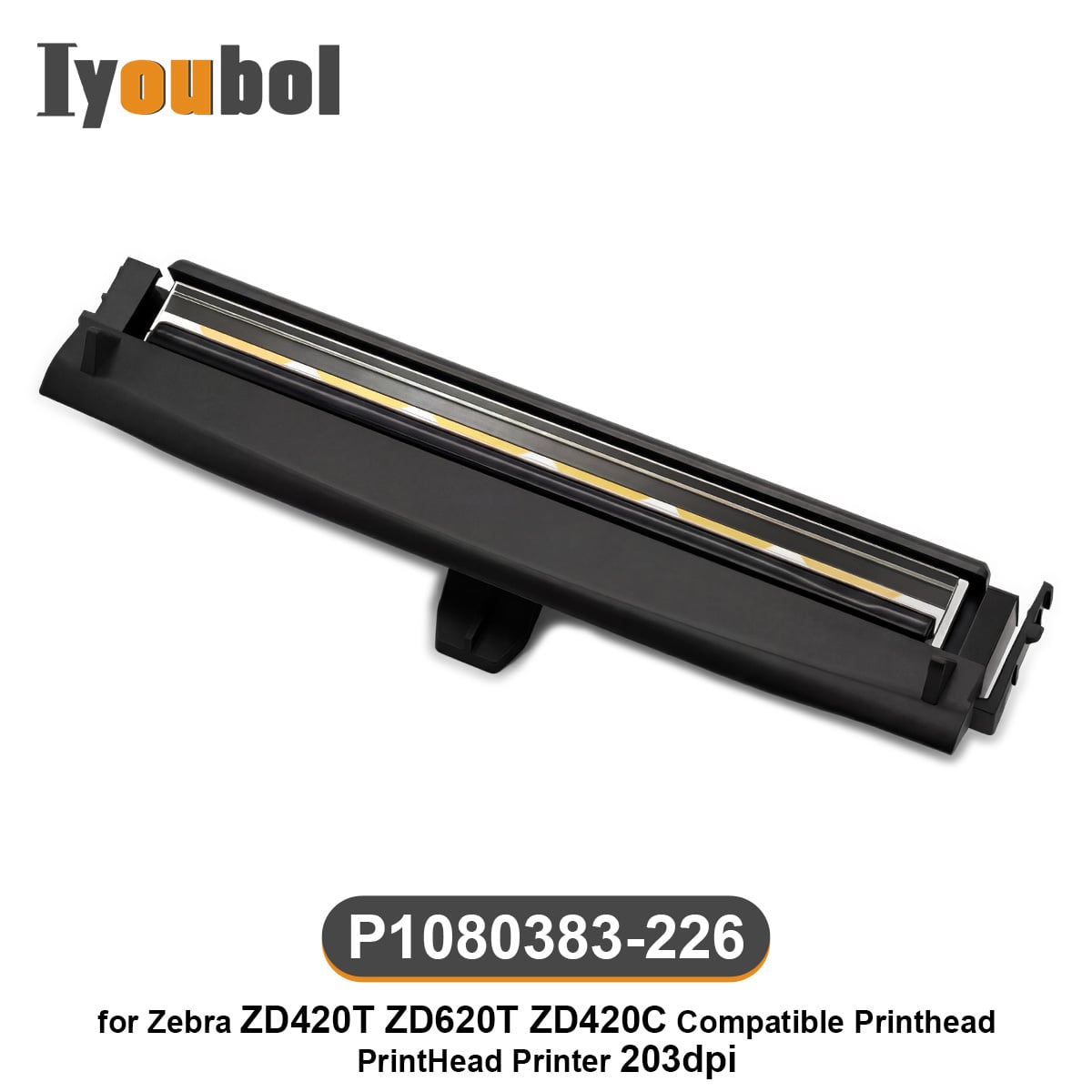 P1080383-226 Printhead for Zebra ZD420T ZD620T ZD621T Thermal Printer 203dpi