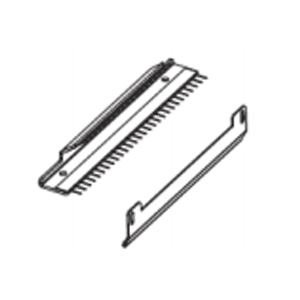Ribbon Strip Plate & Ribbon Static Brush ZE500-4 RH & LH P1046696-043