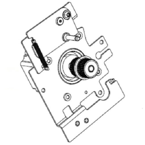 Drive Motor with Pulley Assembly. Works for all dpi. ZT510 P1083347-018