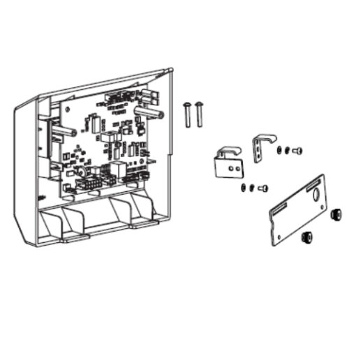 Cover with PCBA for the Cutter ZT620 P1083320-121