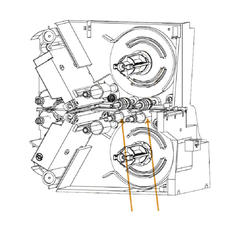 Kit Card Staging Nip Roller ZXP8 105936G-524