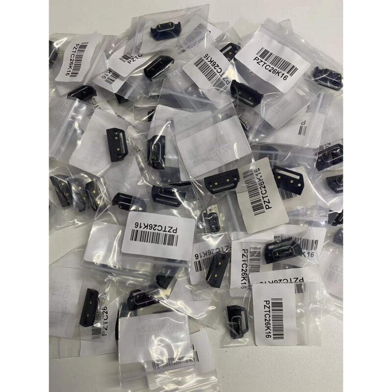 Charging connector ( 2-Pin, on back cover ) Replacement for Zebra TC21 TC210K TC26 TC26AK TC26BK TC26CK TC26DK - Image 3