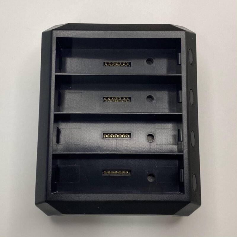 4 Slot Battery Cradle with power supply for zebra wt6000 rs6000 (SAC-NWTRS-4SCH-01) - Image 2