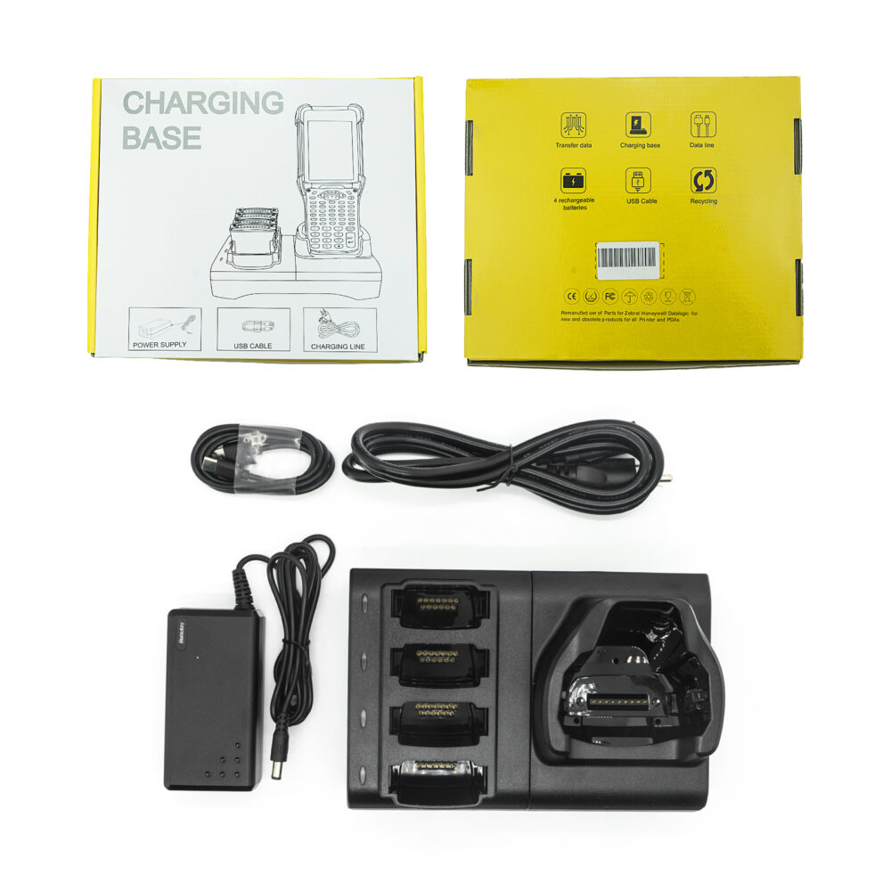 4-Slot Battery Charger Cradle with power supply for zebra mc930b mc9300 (CRD-MC93- 2SUCHG-01) - Image 4