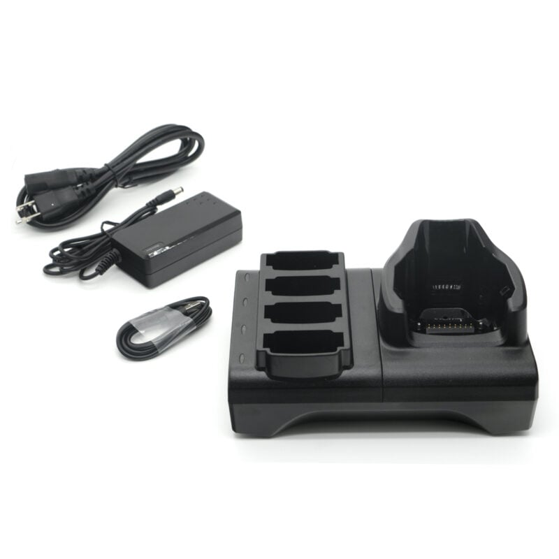 4-Slot Battery Charger Cradle with power supply for zebra mc930b mc9300 (CRD-MC93- 2SUCHG-01) - Image 2