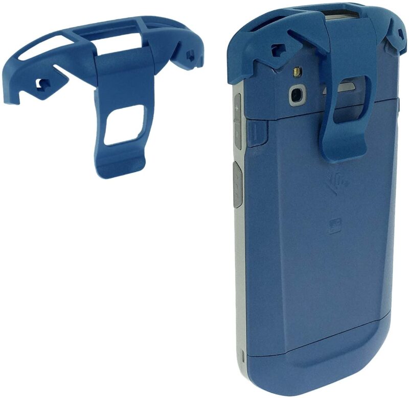 Blue Plastic HealthCare Carrying Clip for Zebra TC51/52/52X/52AX/56/57/57X (SG-TC5X-CLIPHC1-01)