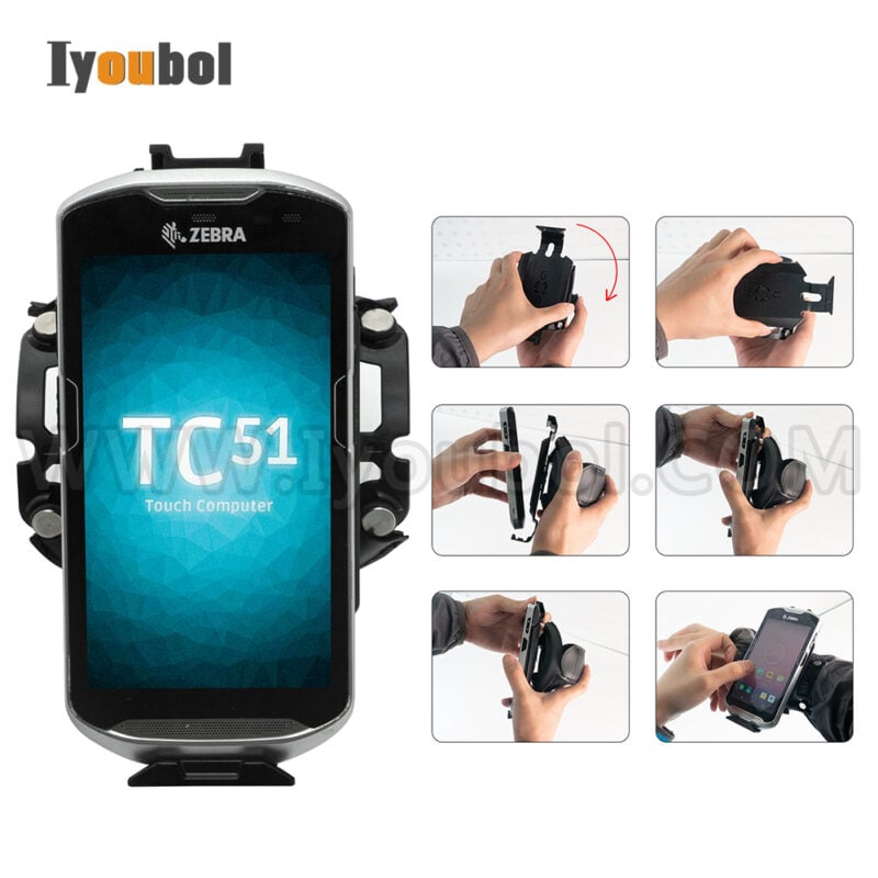 Case(SG-TC51-WMADP1-01 & SG-TC51-WMADP1-02) for Motorola Symbol  Zebra TC51 TC52 TC56 TC57 TC52x TC57x - Image 6