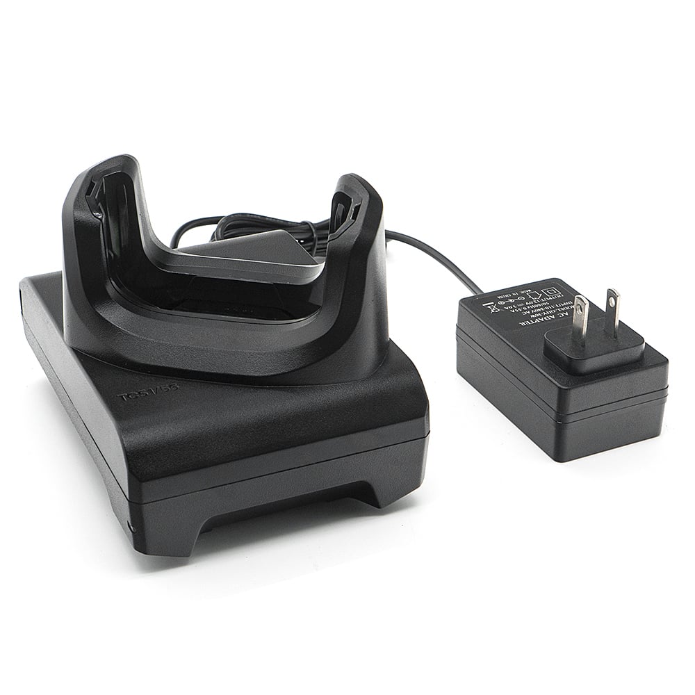 US Power Supply and TC5X Single Slot Charge/USB ShareCradle Kit for Zebra  (CRD-TC51-1SCU-01)