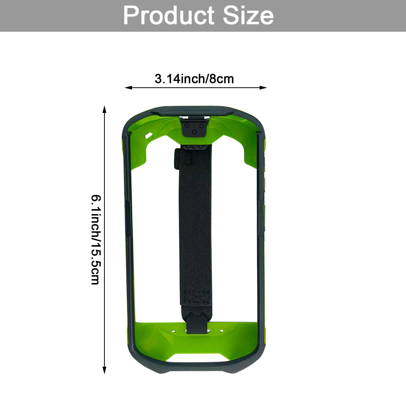 The Exoskeleton Rugged Boot with Hand Strap for Zebra **catname** (SG-TC5X-EXO1-01 )( SG-TC5X-EXONHS-01)(green) - Image 8
