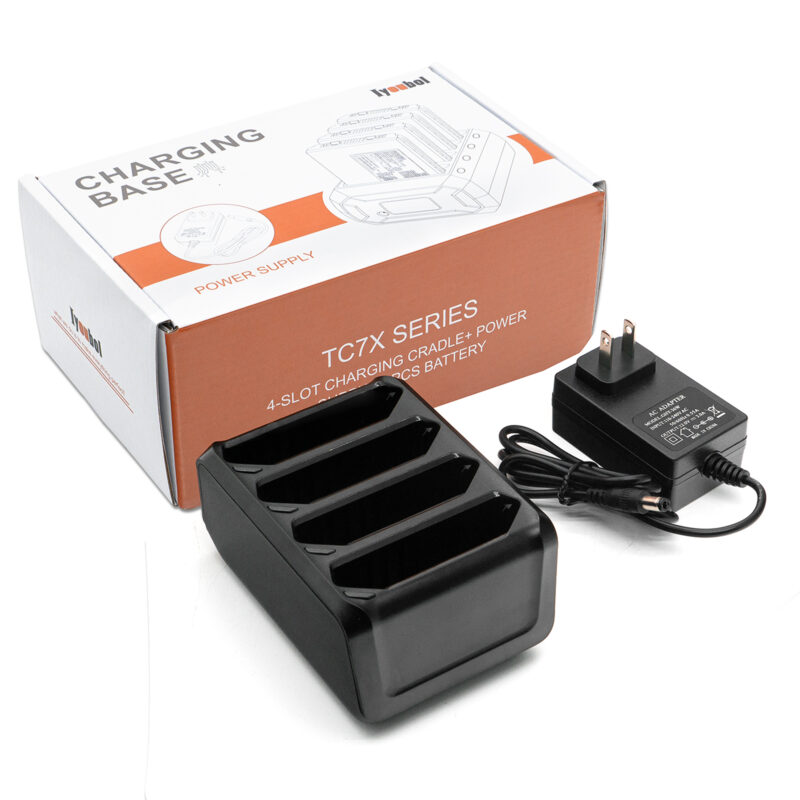 4-Slot Battery Charging Cradle(SAC-TC7X-4BTYC1) with power supply For Zebra Motorola Symbol TC70 TC75 - Image 5