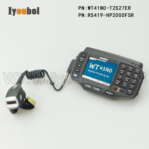 WT41N0-T2S27ER and RS419 Ring Scanner Kit - Fully Refurbished with New Battery.