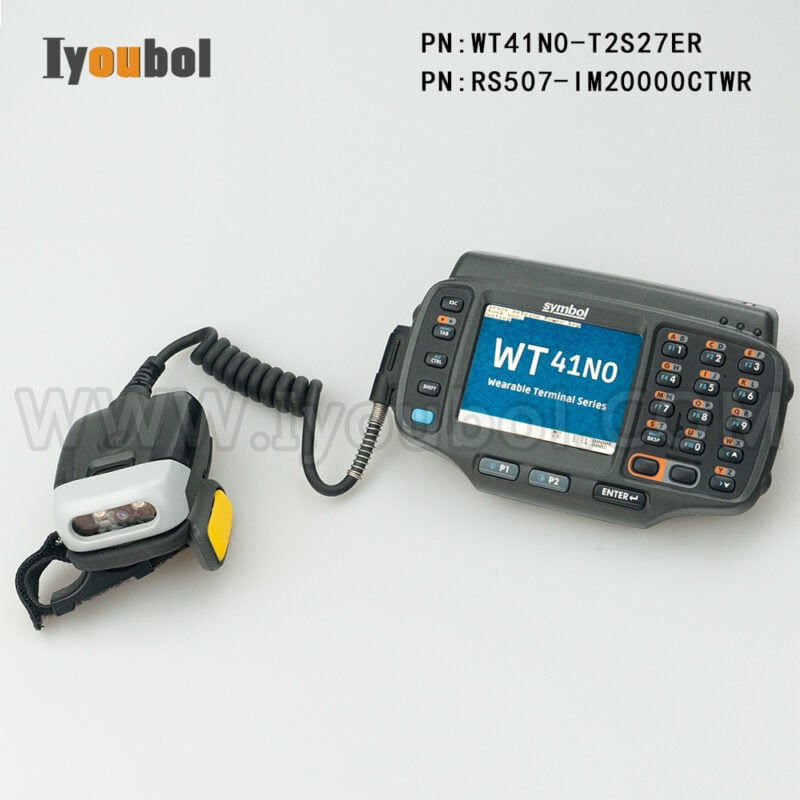 WT41N0-T2S27ER and RS507 Ring Scanner Kit - Fully Refurbished with New Battery and wrist.