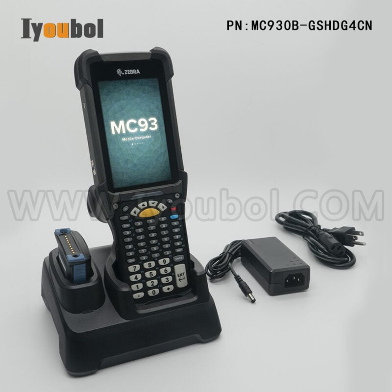 Zebra MC930B-GSHDG4CN and Charging Base Fully Refurbished with Battery - Image 2