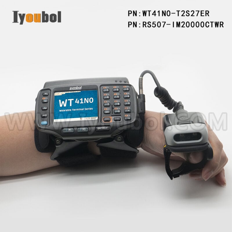 WT41N0-T2S27ER and RS507 Ring Scanner Kit - Fully Refurbished with New Battery and wrist. - Image 3