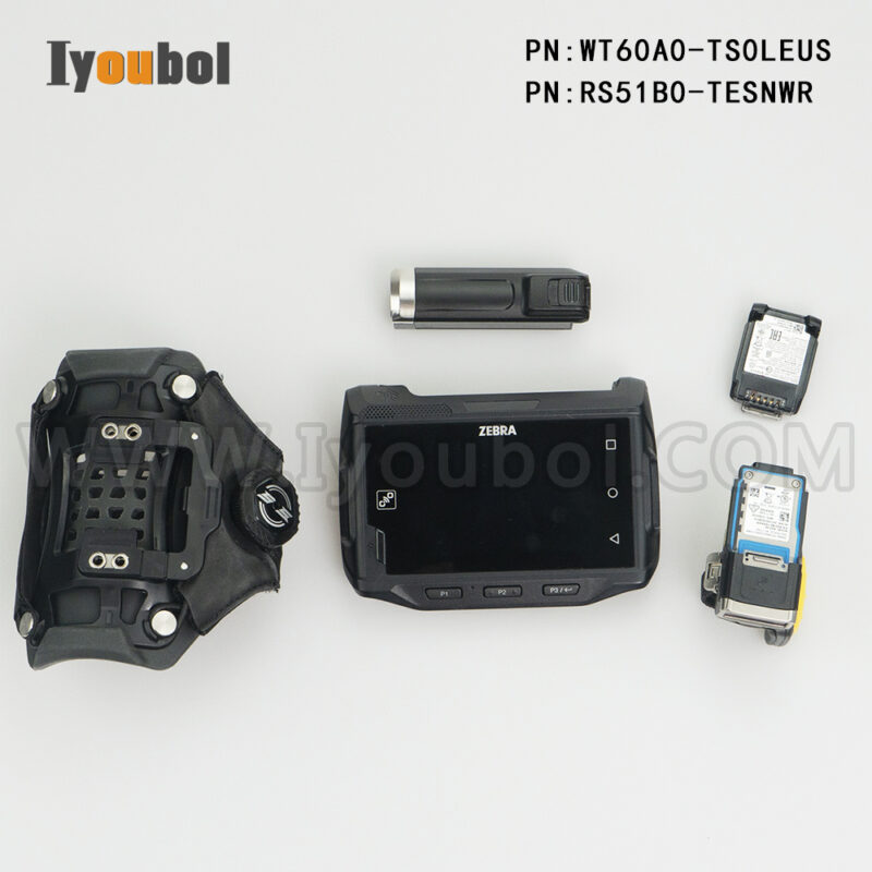 WT60A0-TS0LEUS and RS51B0-TESNWR Ring Scanner Kit - Fully Refurbished with New Battery and Wrist. - Image 5