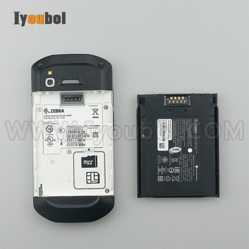 Zebra TC57HO (TC57HO-2PEZU4P-KD) and Protective shell Fully Refurbished with Battery and USB Cable (CBL-TC51-USB1-01) - Image 4