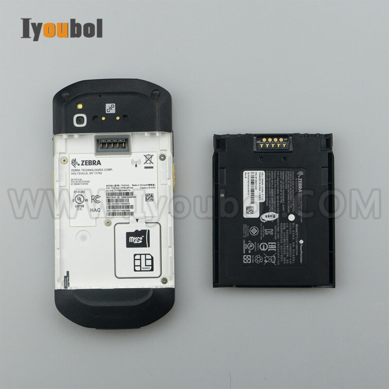 Zebra TC57HO (TC57HO-1XFMU6P-NA) and Protective shell Fully Refurbished with Battery and USB Cable (CBL-TC51-USB1-01) - Image 4