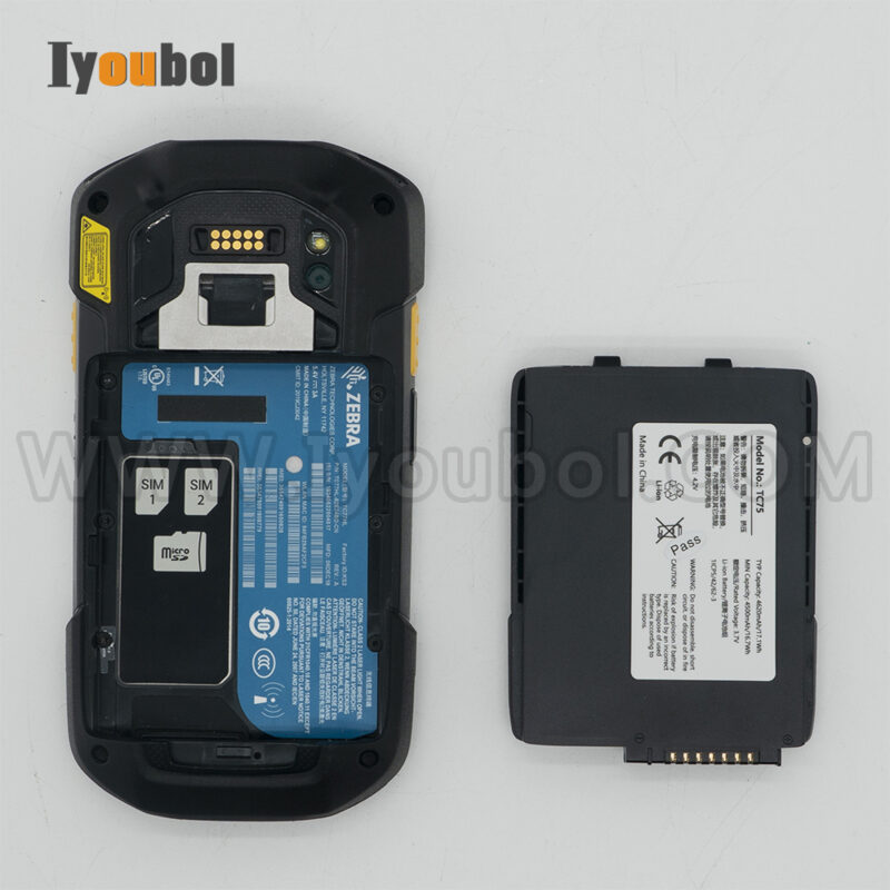 Zebra TC77 (TC77HL-52E24BD-CN) and charging cable Fully Refurbished with Battery - Image 5