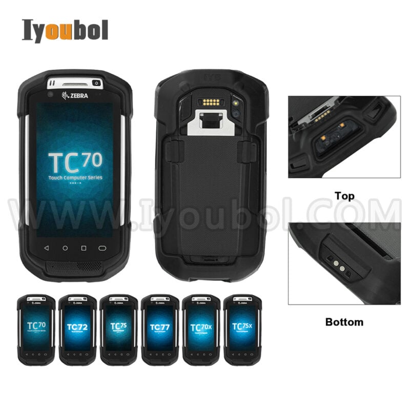 Protective Rubber case for Zebra TC70 TC72 TC75 TC77 TC70X TC75X - Image 3