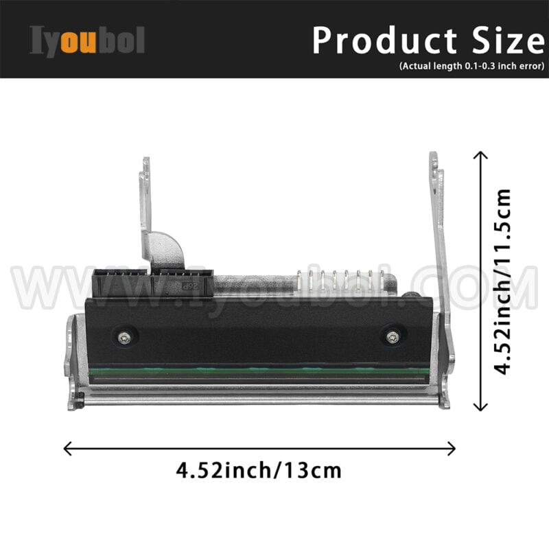 Intermec 710-129S-001 OEM Thermal Printhead, PM43, 203dpi - Image 6