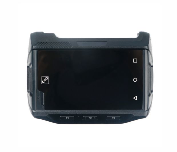 Display & Touch screen with Front Cover Replacement for zebra WT6300